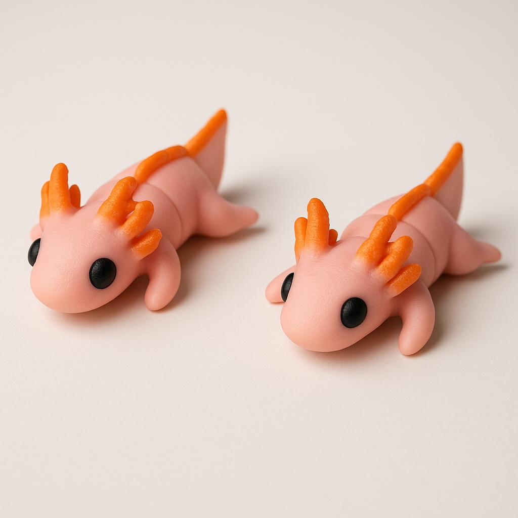 Axootyl 3D printed Pink
