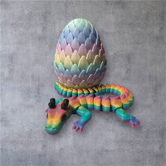 Articulated Dragon & Egg Combo (XLarge)