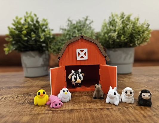 Barn-Style Display Container