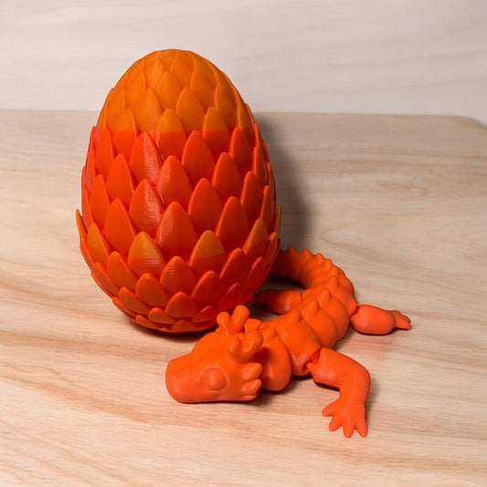 Articulated Dragon & Egg Combo (Large)
