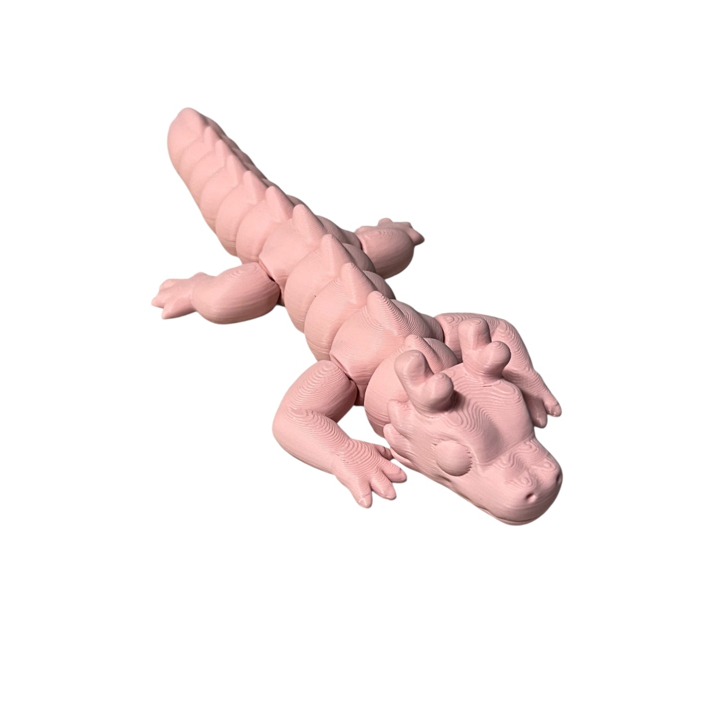 Articulated Dragon Fidget Toy | Medium | Flexible 3D Printed Sensory Toy for Stress Relief and Fun