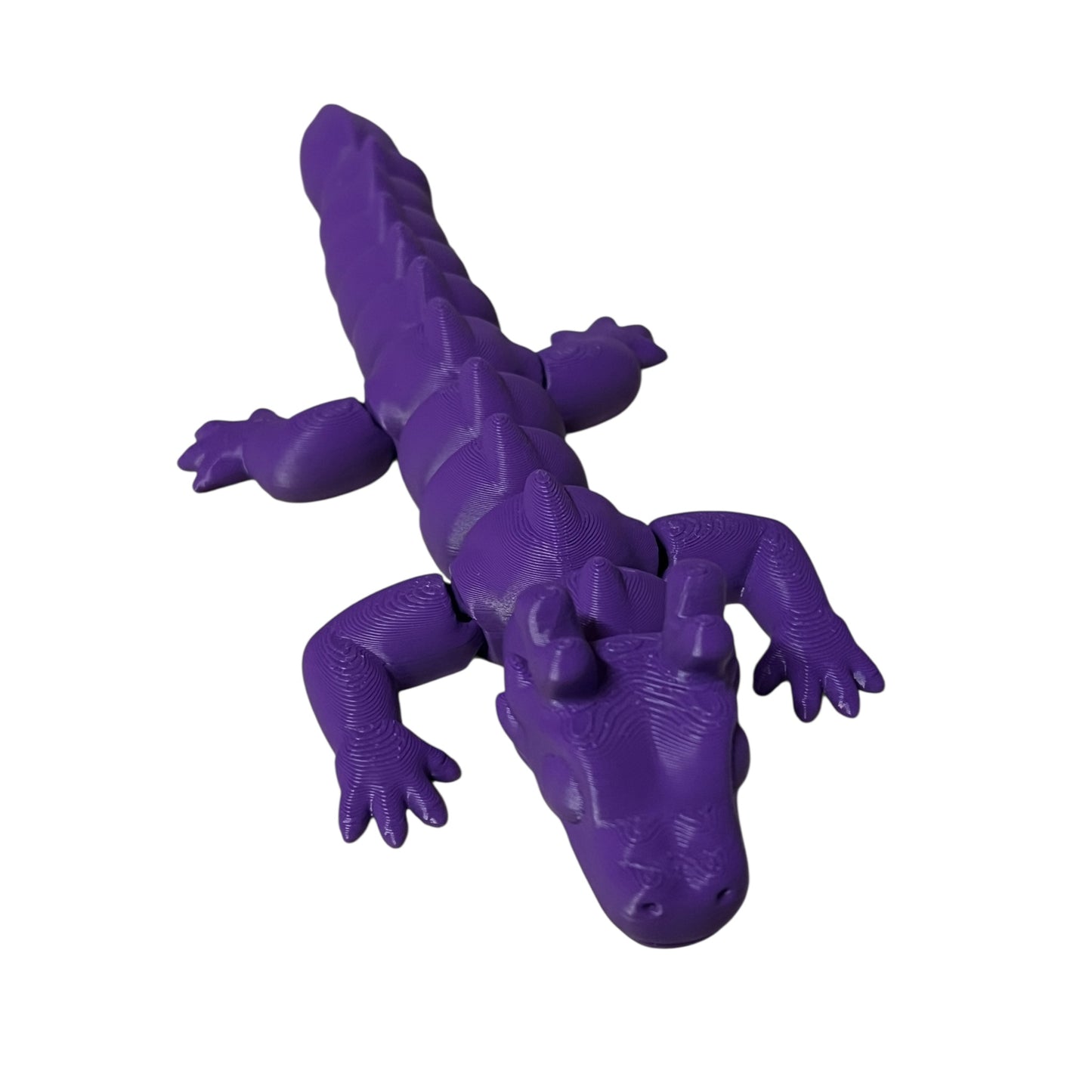 Articulated Dragon Fidget Toy | Medium | Flexible 3D Printed Sensory Toy for Stress Relief and Fun