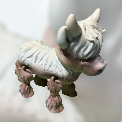 Highland Cow Articulated