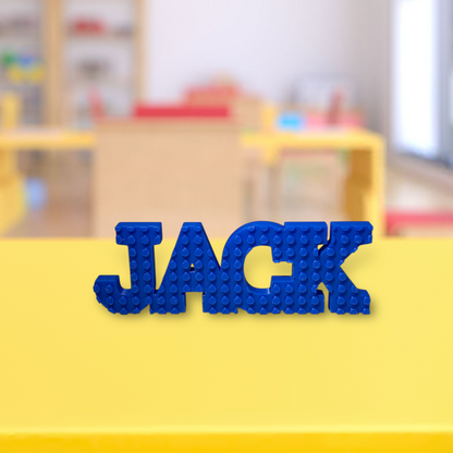 Custom Name Bricks - The Ultimate Gift for Block Enthusiasts!