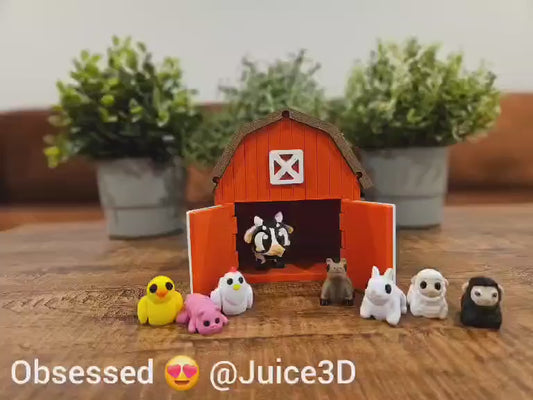 Barn-Style Display Container